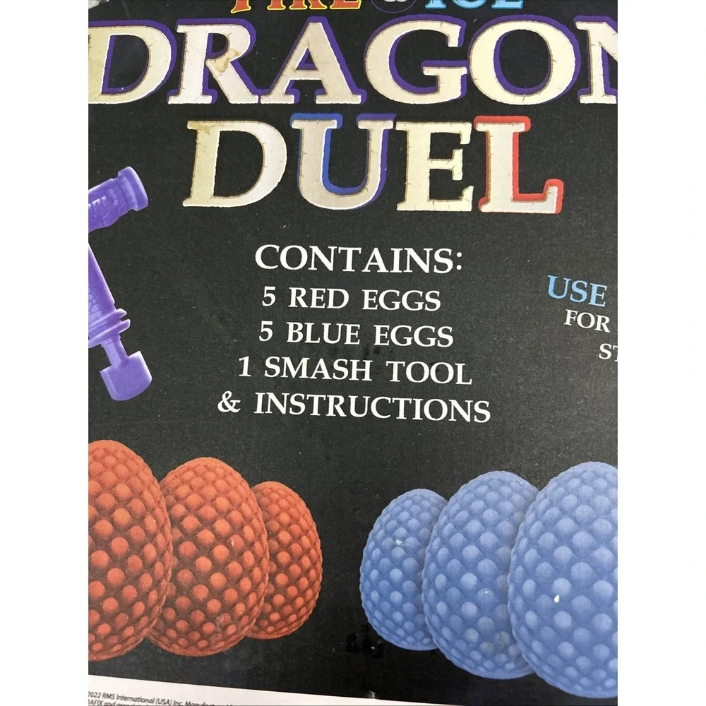 the dig team® fire & ice‎ dragon duel with 10 dragon eggs 6+ SKU 1920